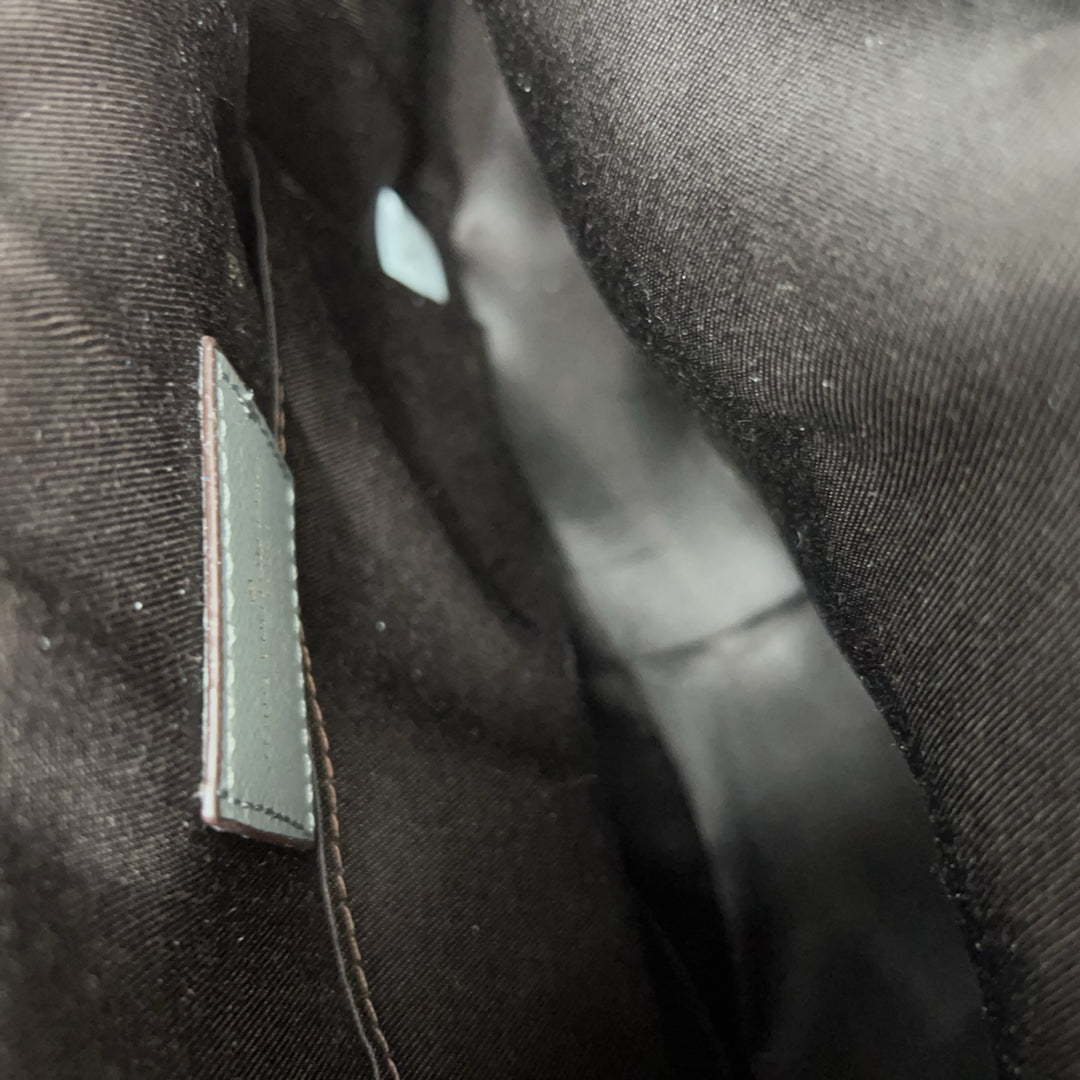 Classic four-leaf clover pattern messenger bag