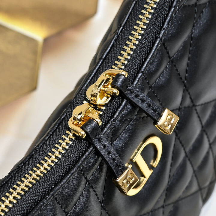 Three-color fashion quilted chain handbag