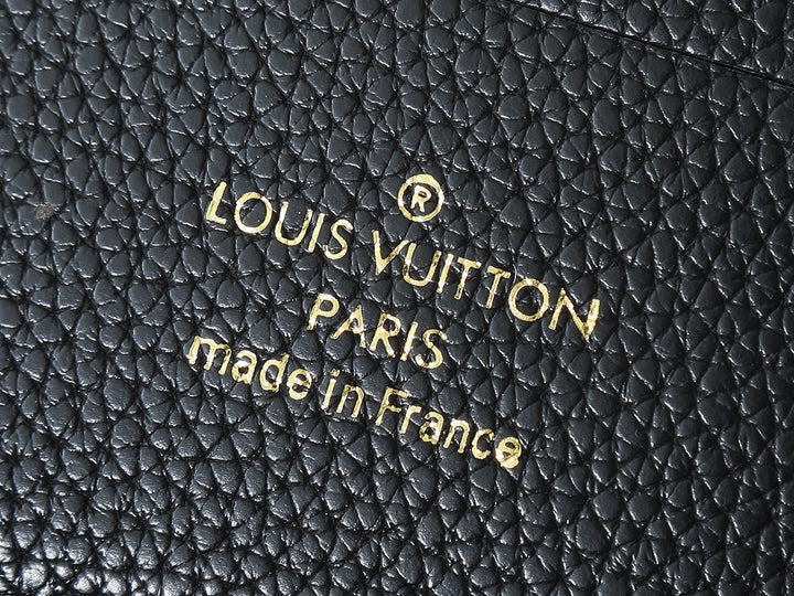 Two-in-one lock buckle leather shoulder bag