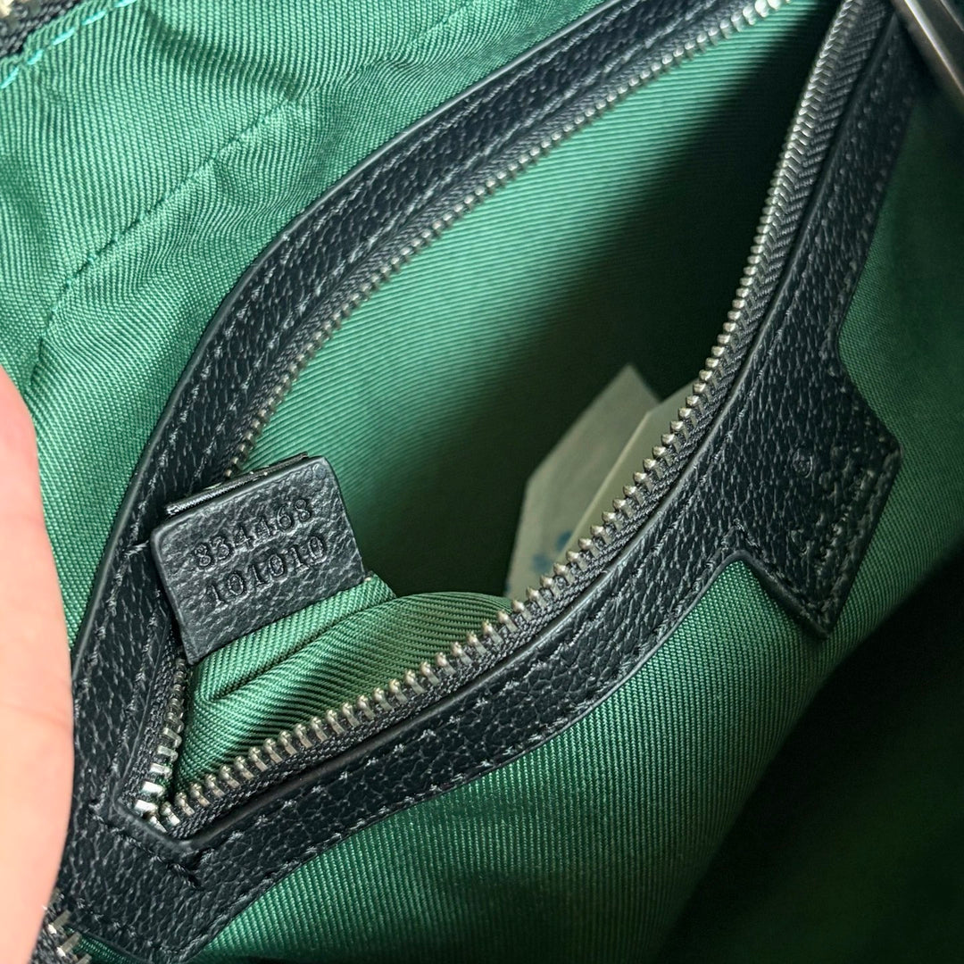 Fashionable woven striped camera bag