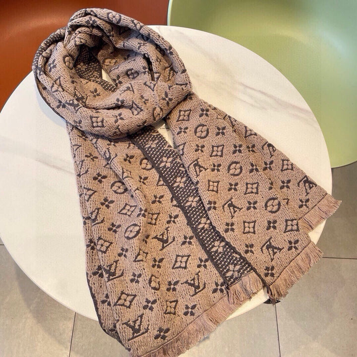 4-color fashion floral print scarf