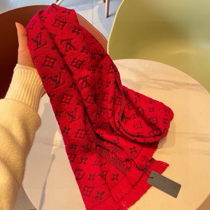 4-color fashion floral print scarf