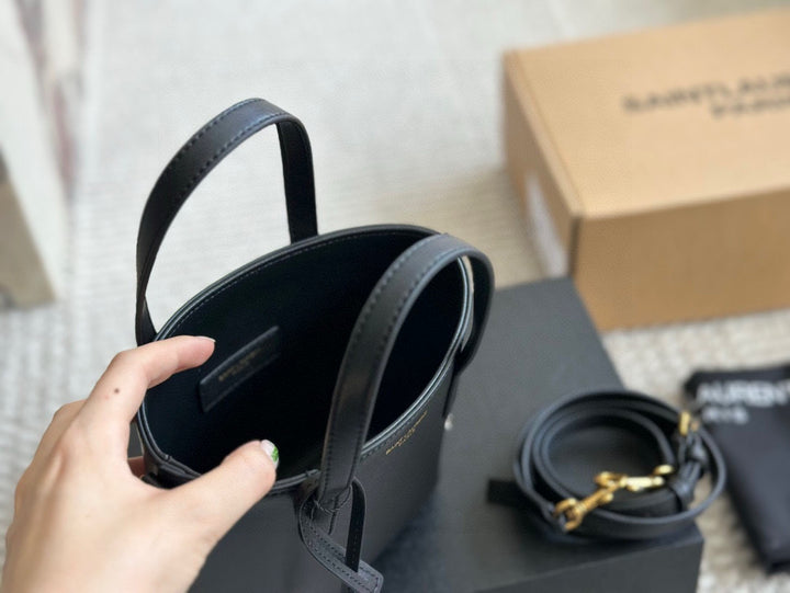 Brand new YS mini cowhide bucket bag