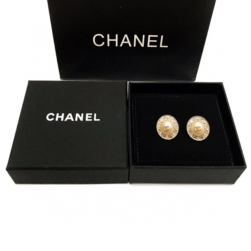 Elegant Oval Pearl Rhinestone Earrings