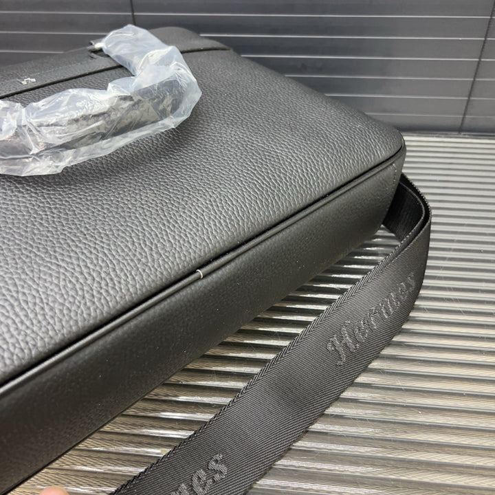 Distinctive Textured Leather Briefcase