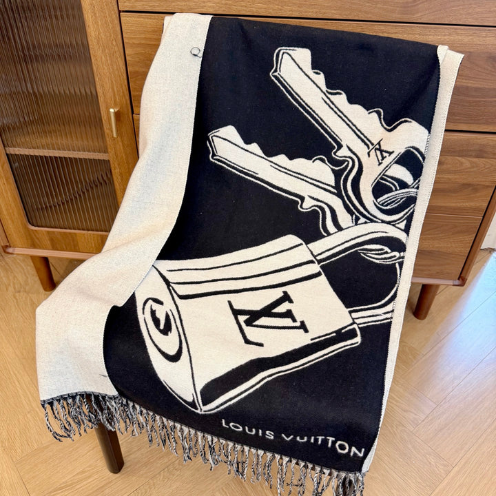 Premium Autumn/Winter Cashmere Knit Scarf