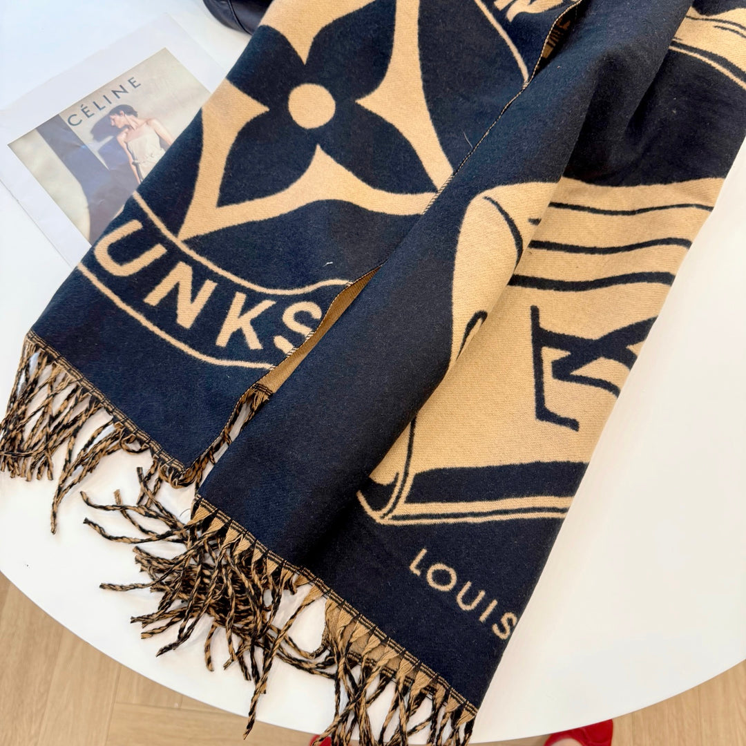 Premium Autumn/Winter Cashmere Knit Scarf