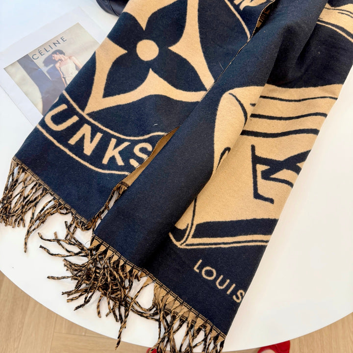 Premium Autumn/Winter Cashmere Knit Scarf