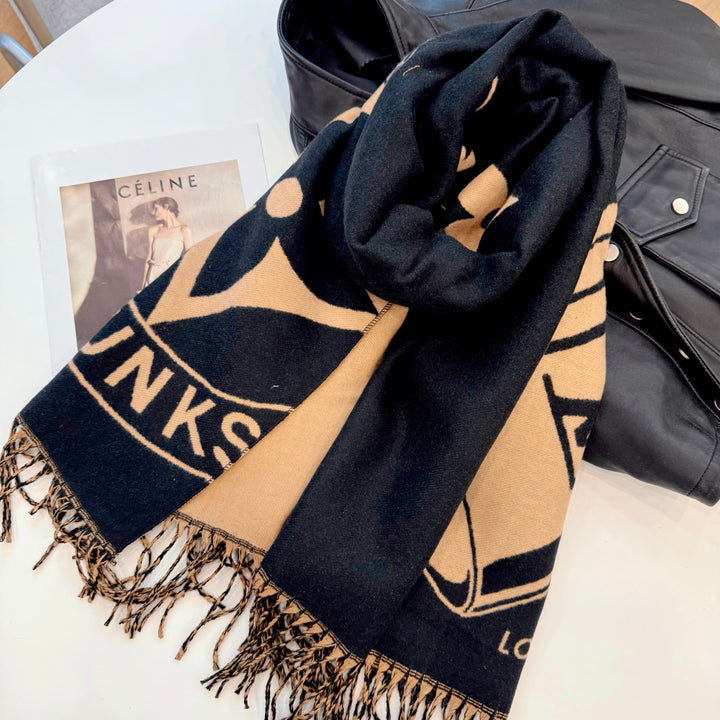 Premium Autumn/Winter Cashmere Knit Scarf
