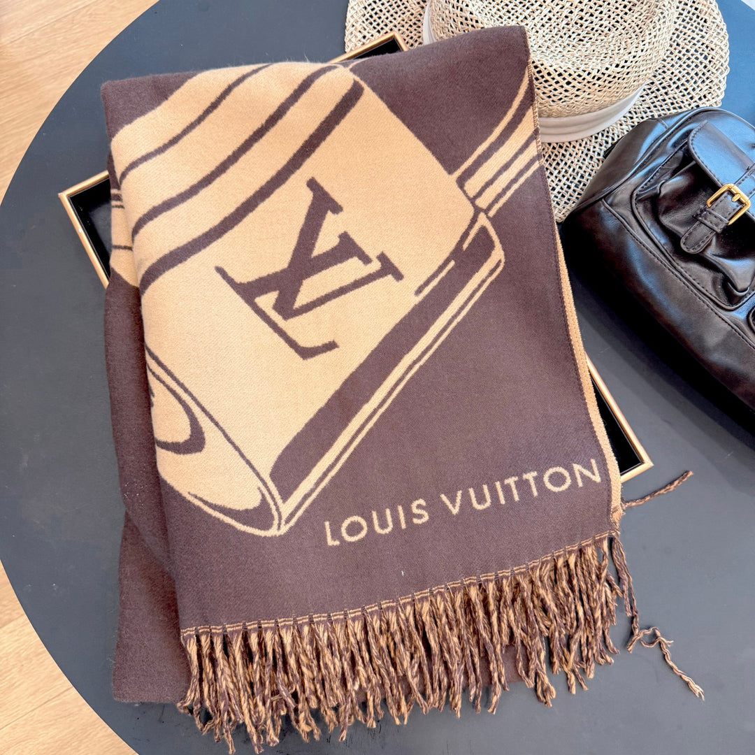 Premium Autumn/Winter Cashmere Knit Scarf