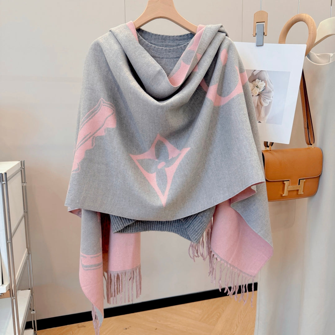 Premium Autumn/Winter Cashmere Knit Scarf