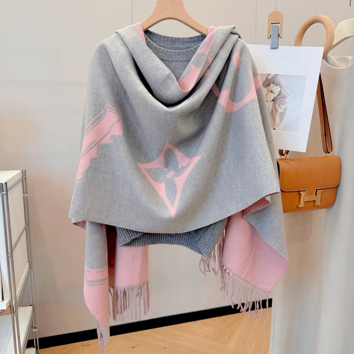 Premium Autumn/Winter Cashmere Knit Scarf
