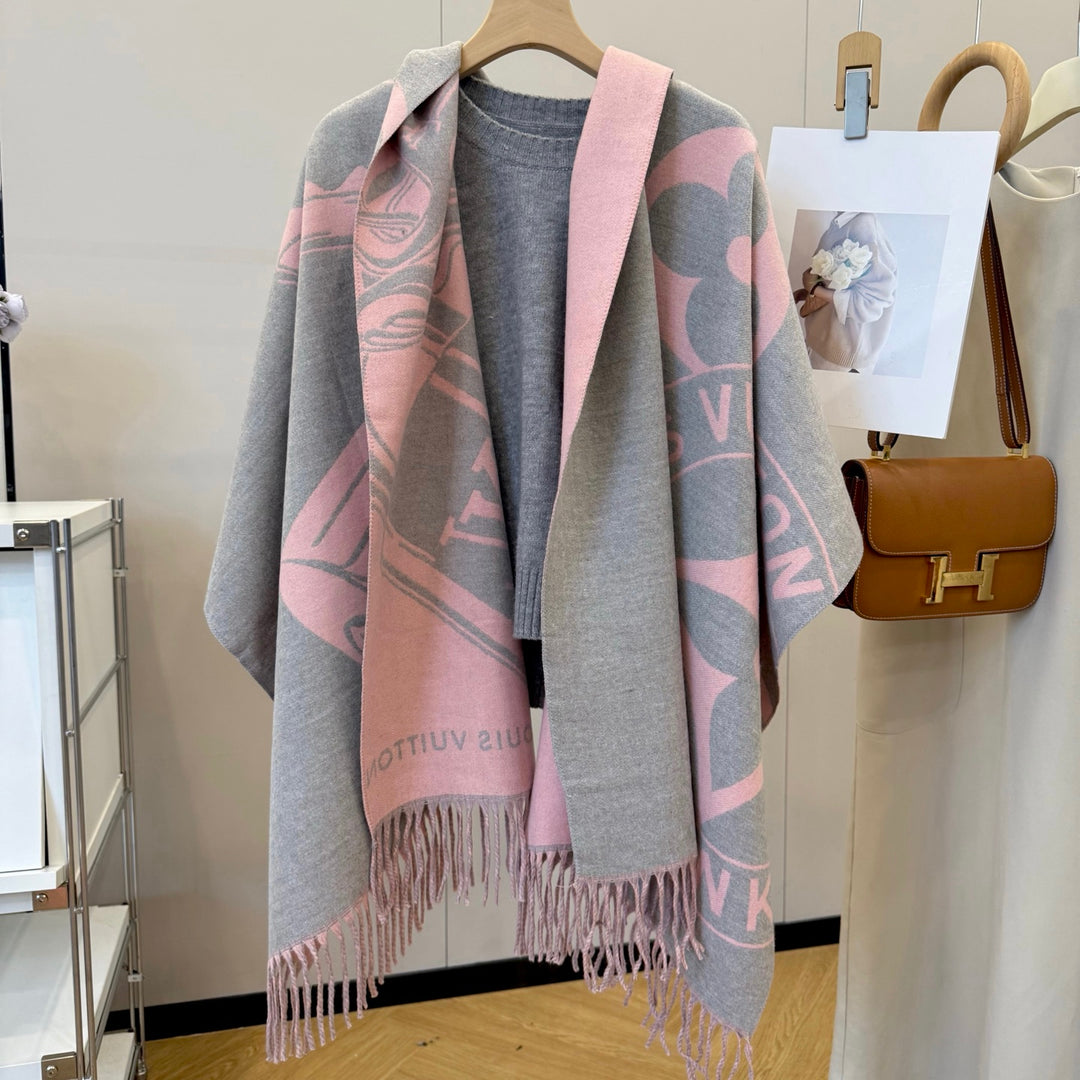 Premium Autumn/Winter Cashmere Knit Scarf