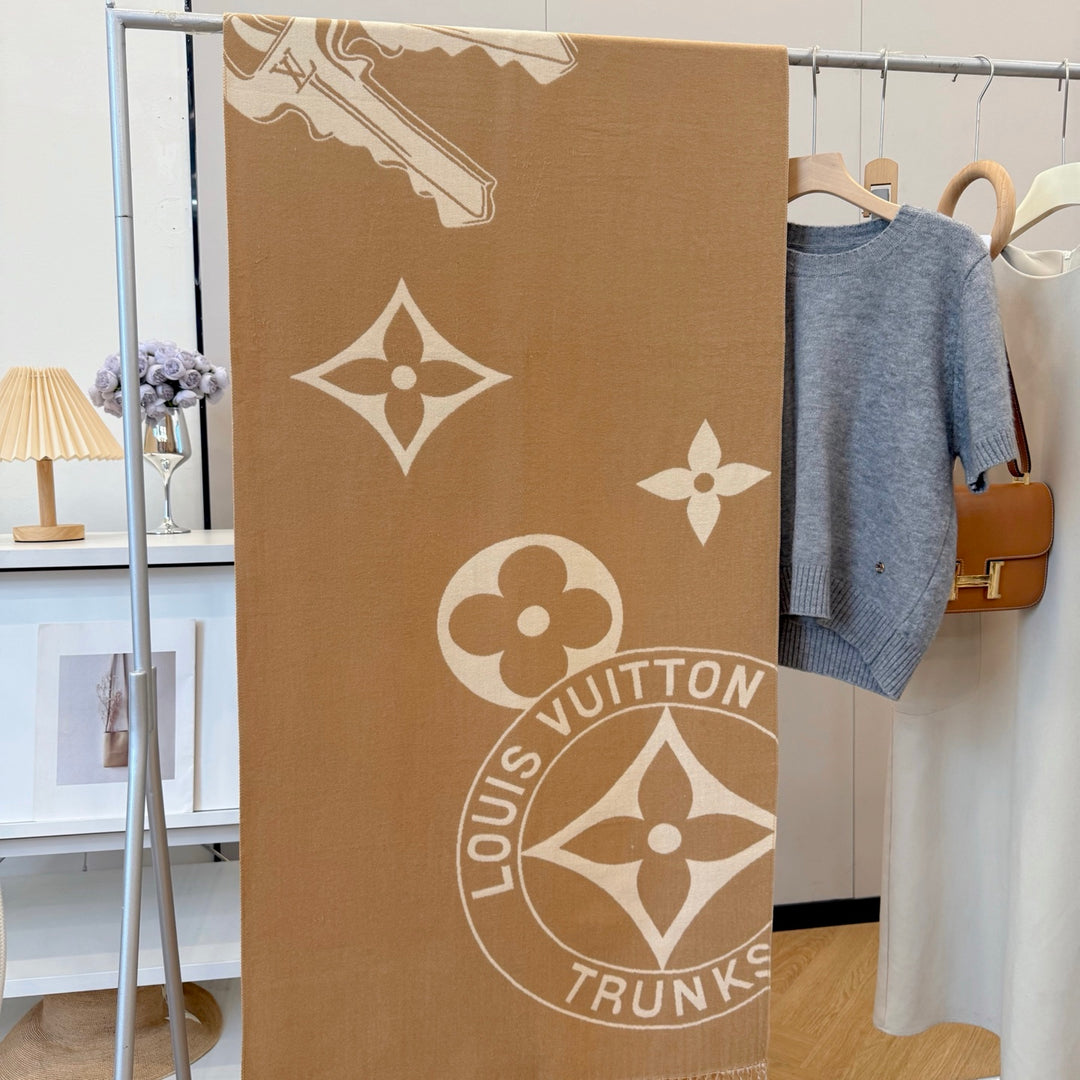 Premium Autumn/Winter Cashmere Knit Scarf